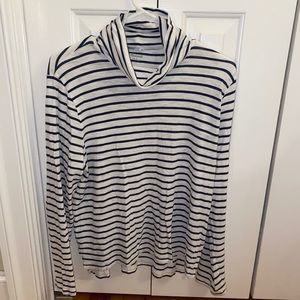 Stripped Madewell turtleneck